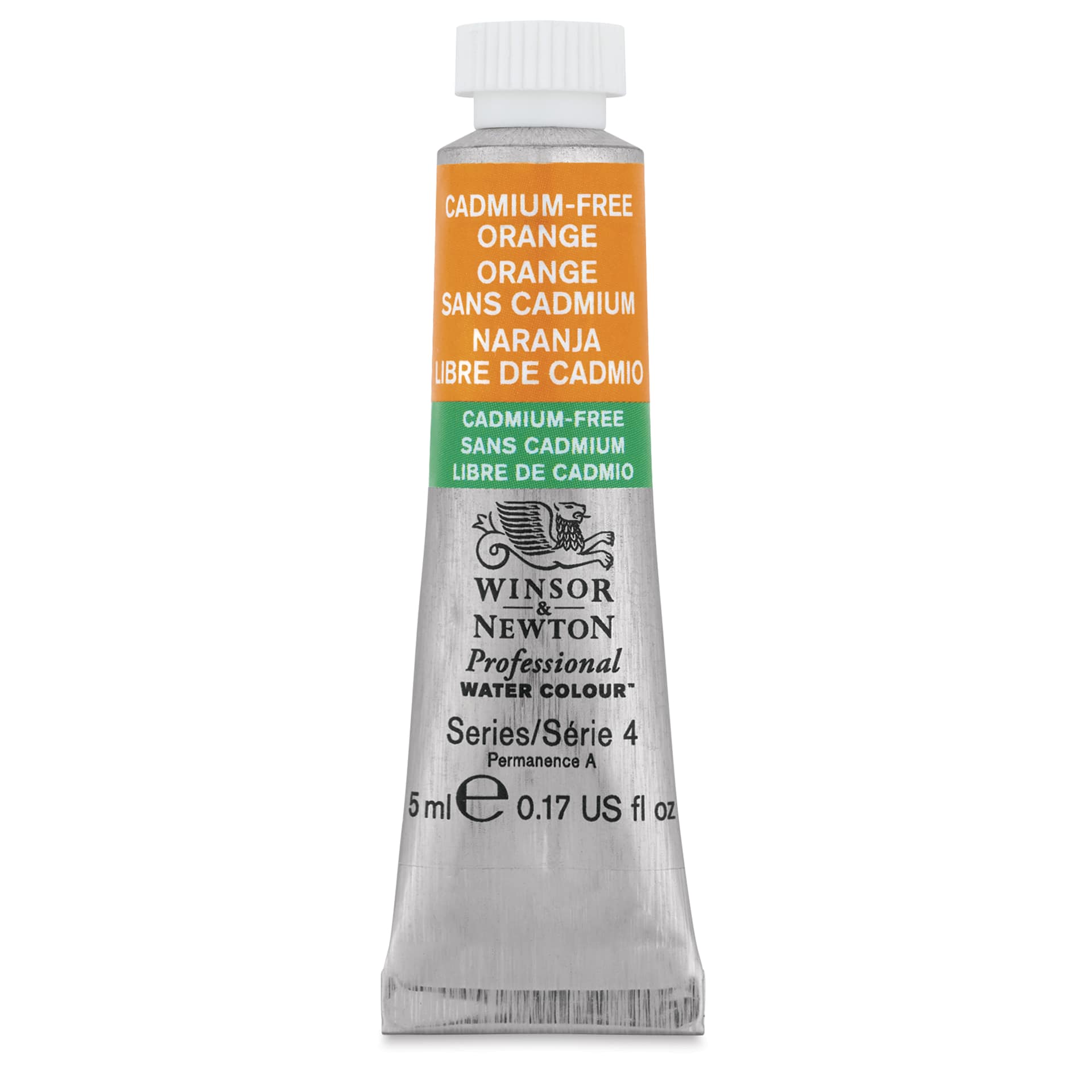 Winsor & Newton Professional Watercolor - Cadmium-Free Orange, 5 ml tube