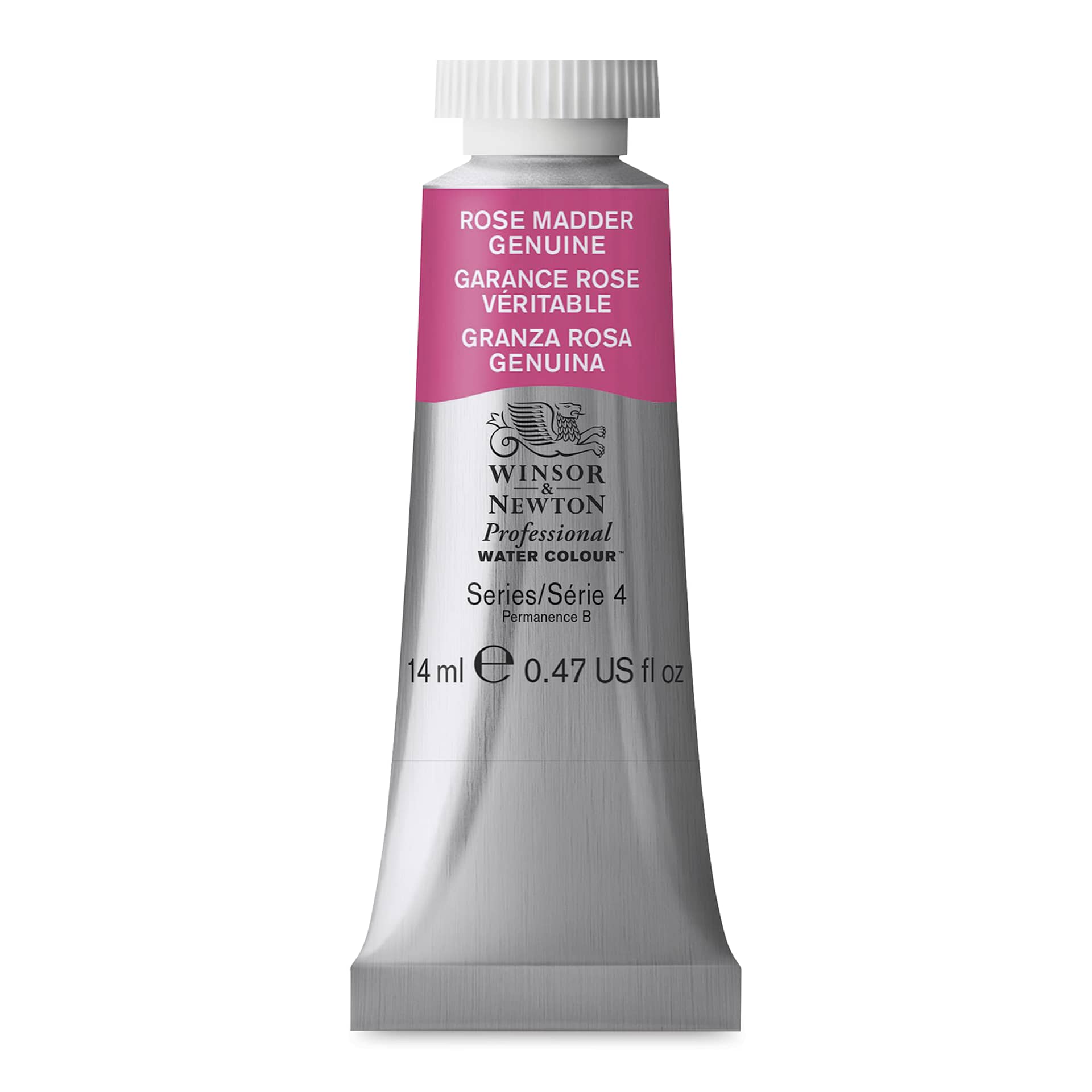 Winsor & Newton Professional Watercolor - Rose Madder Genuine, 14 ml tube