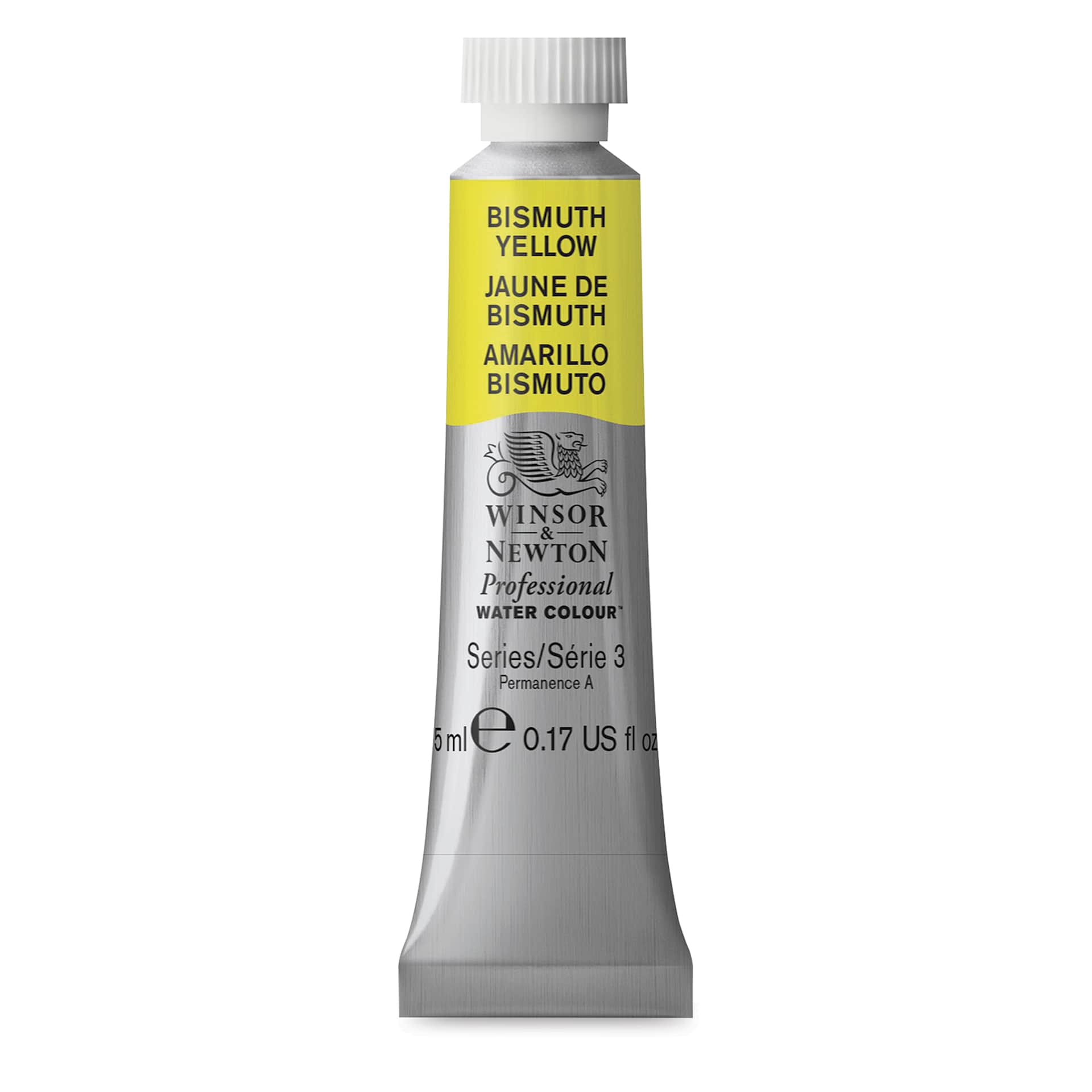 Winsor & Newton Professional Watercolor - Bismuth Yellow, 5 ml Tube