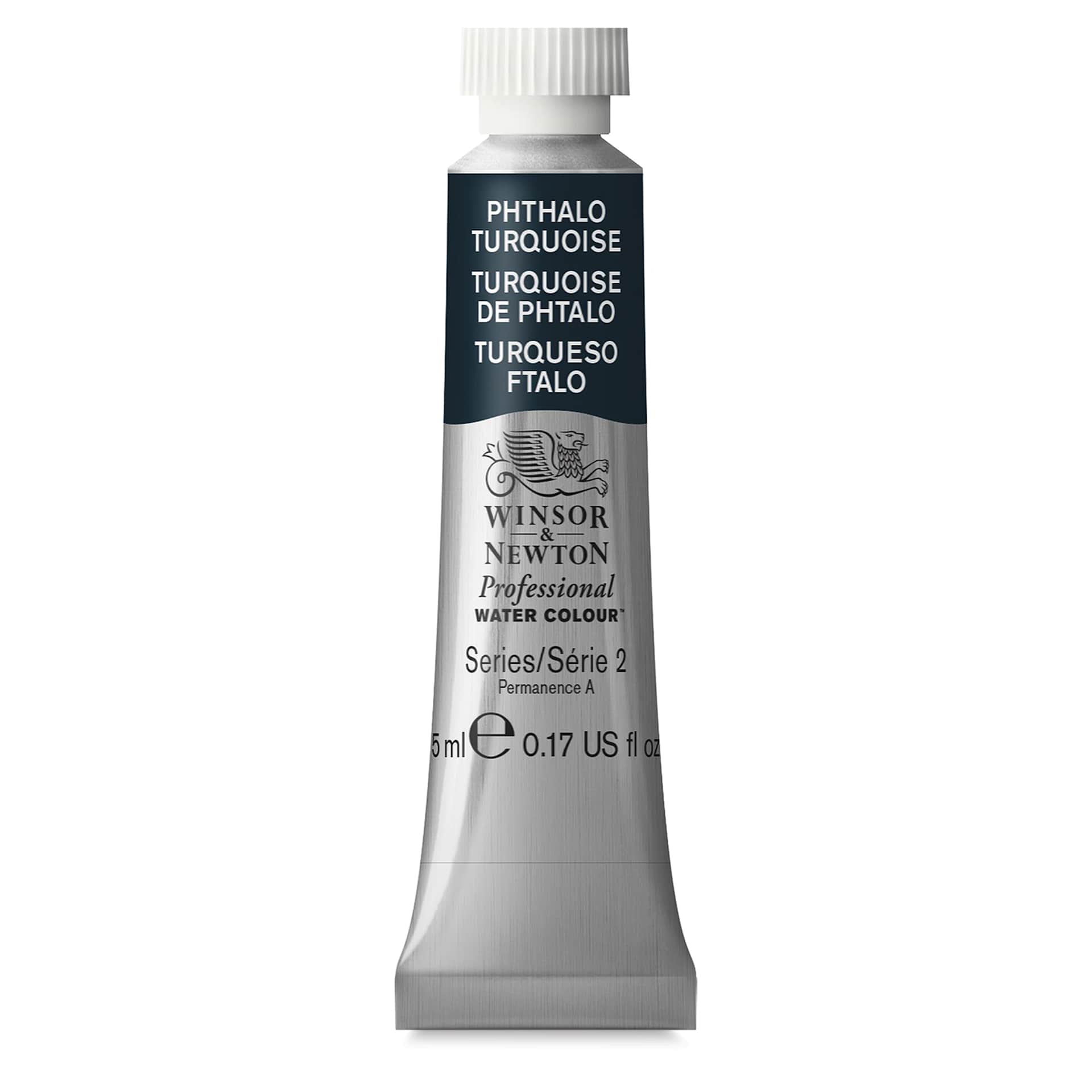 Winsor & Newton Professional Watercolor - Phthalo Turquoise, 5 ml Tube