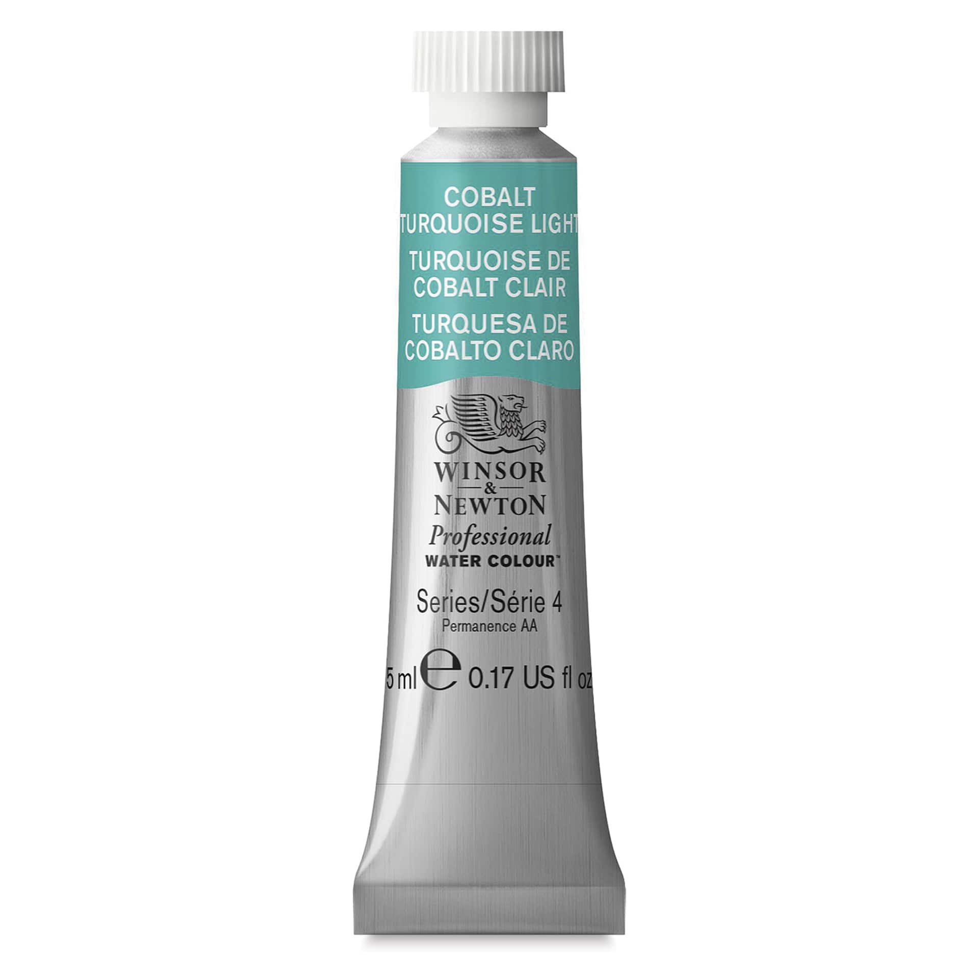 Winsor & Newton Professional Watercolor - Cobalt Turquoise Light, 5 ml tube