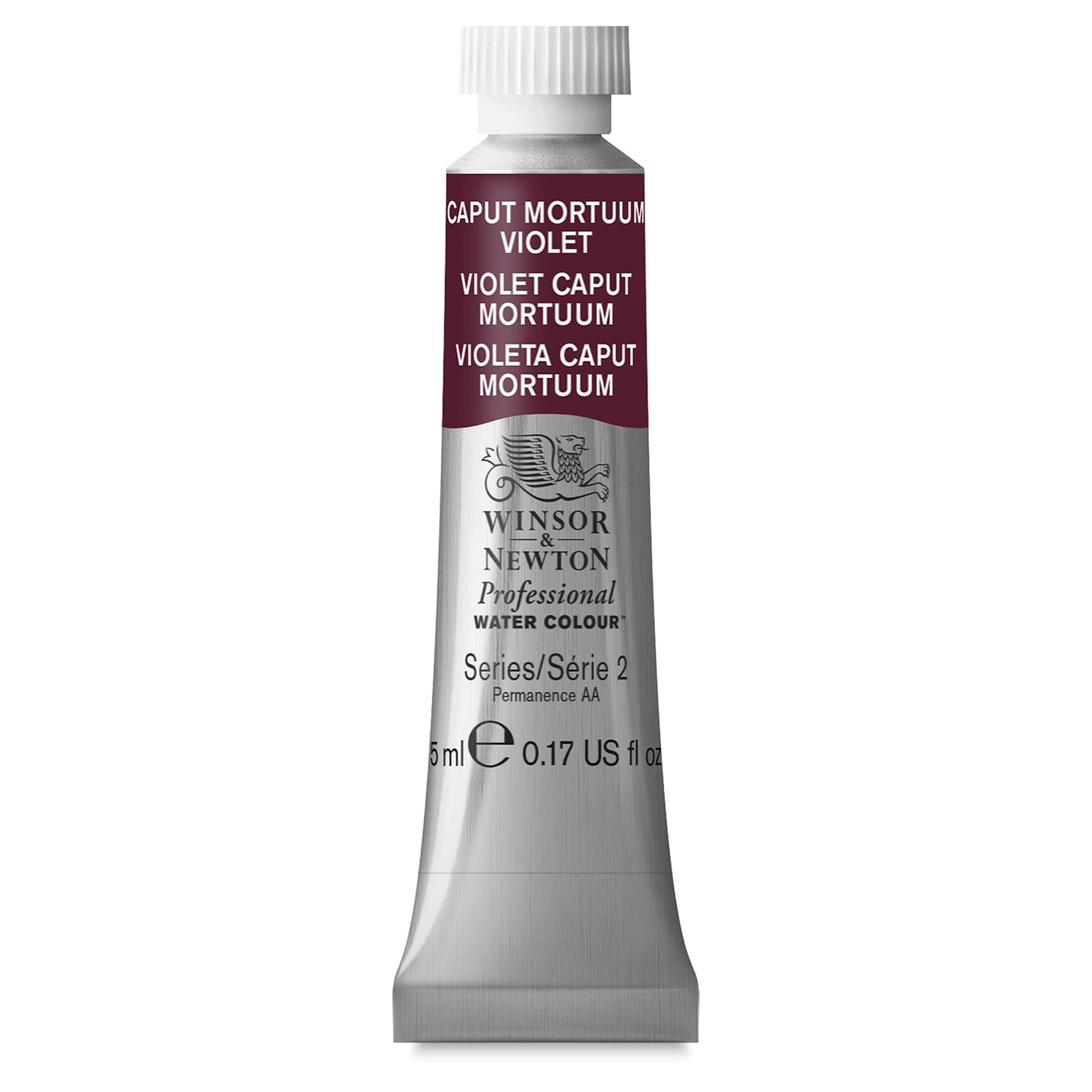 Winsor & Newton Professional Watercolor - Caput Mortuum Violet, 5 ml Tube