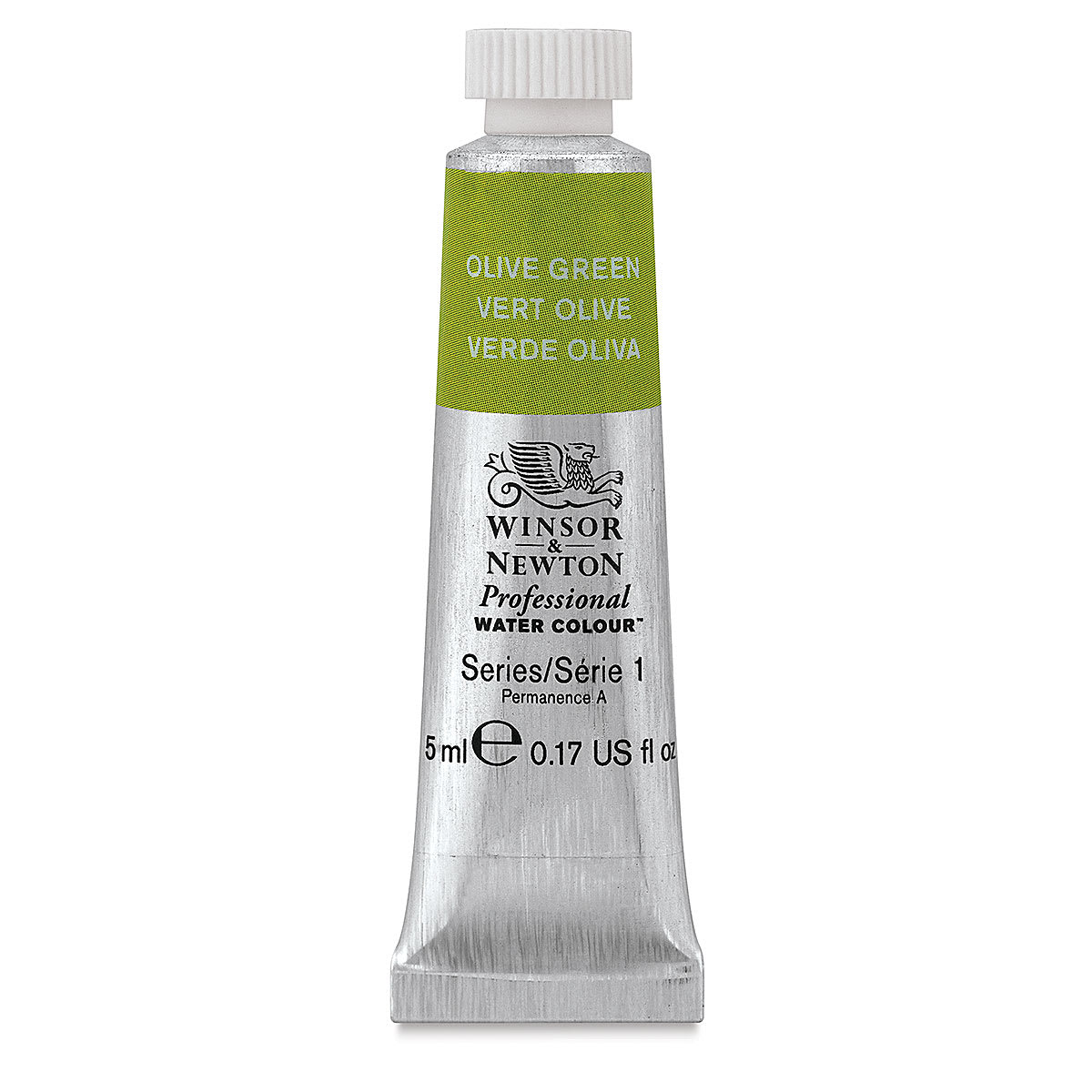 Winsor & Newton Professional Watercolor - Olive Green, 5 ml Tube