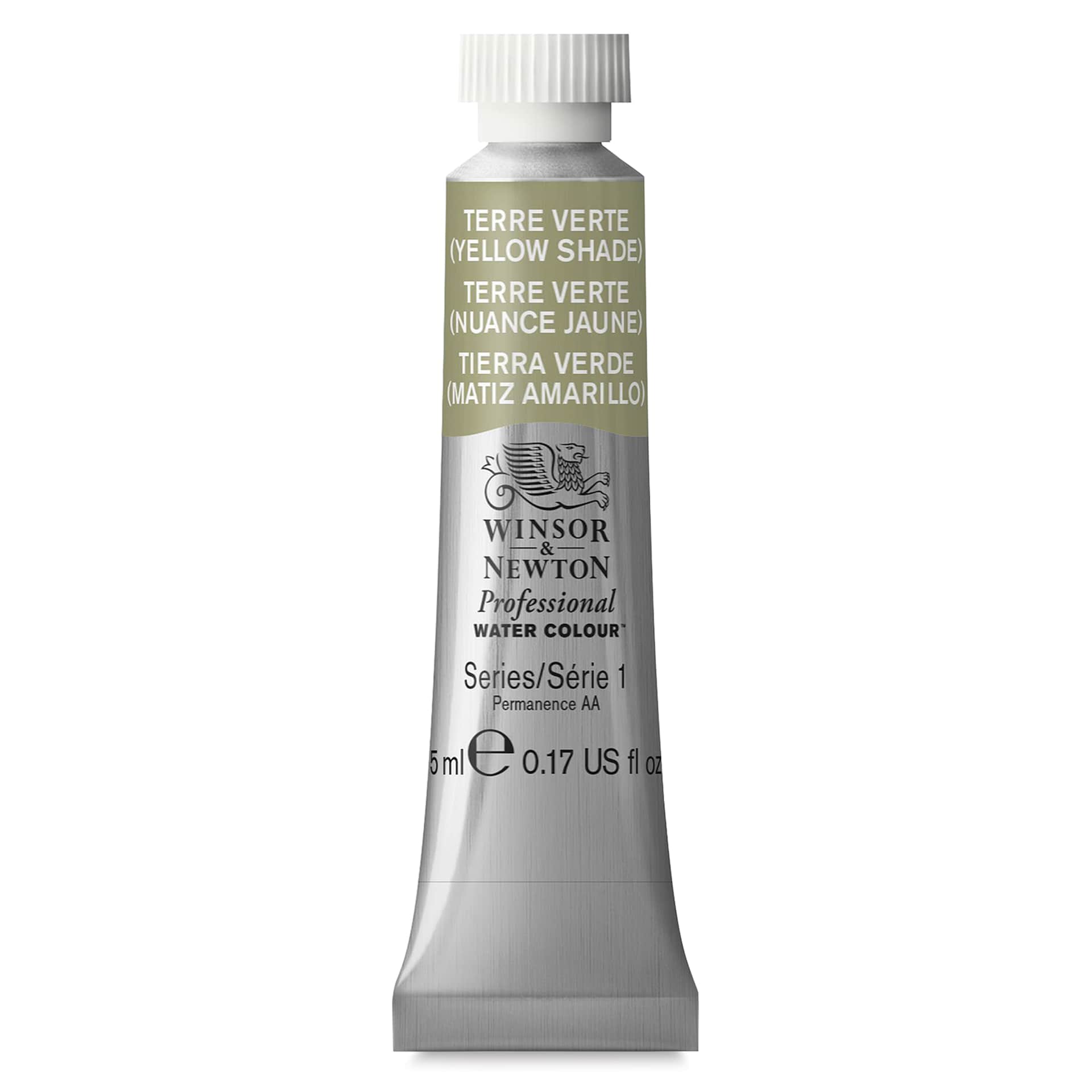 Winsor & Newton Professional Watercolor - Terre Verte (Yellow Shade), 5 ml Tube Winsor & Newton Professional Watercolor - Terre Verte (Yellow Shade), 5 ml Tube