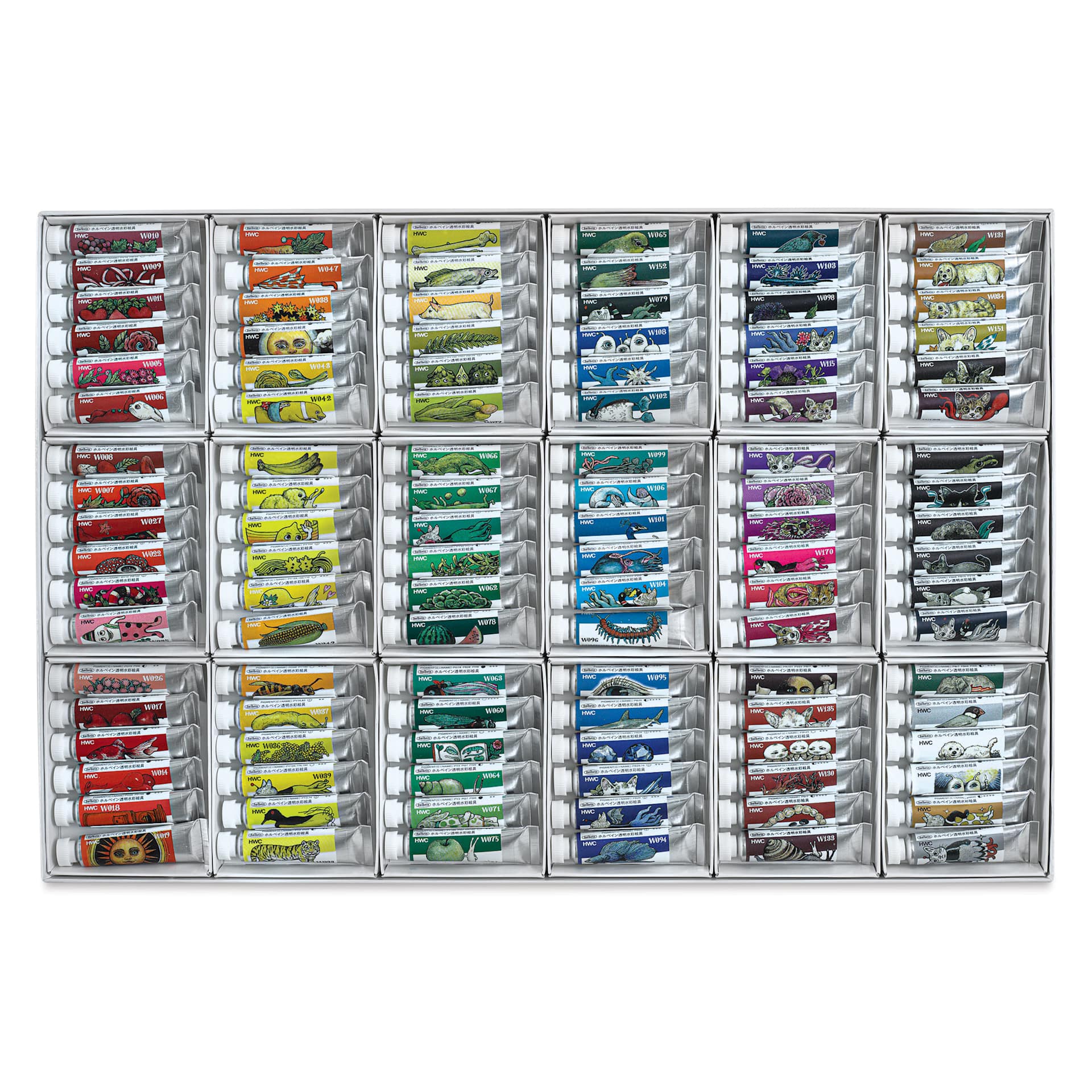 Holbein Artists' Watercolor - Yuko Higuchi, Set of 108
