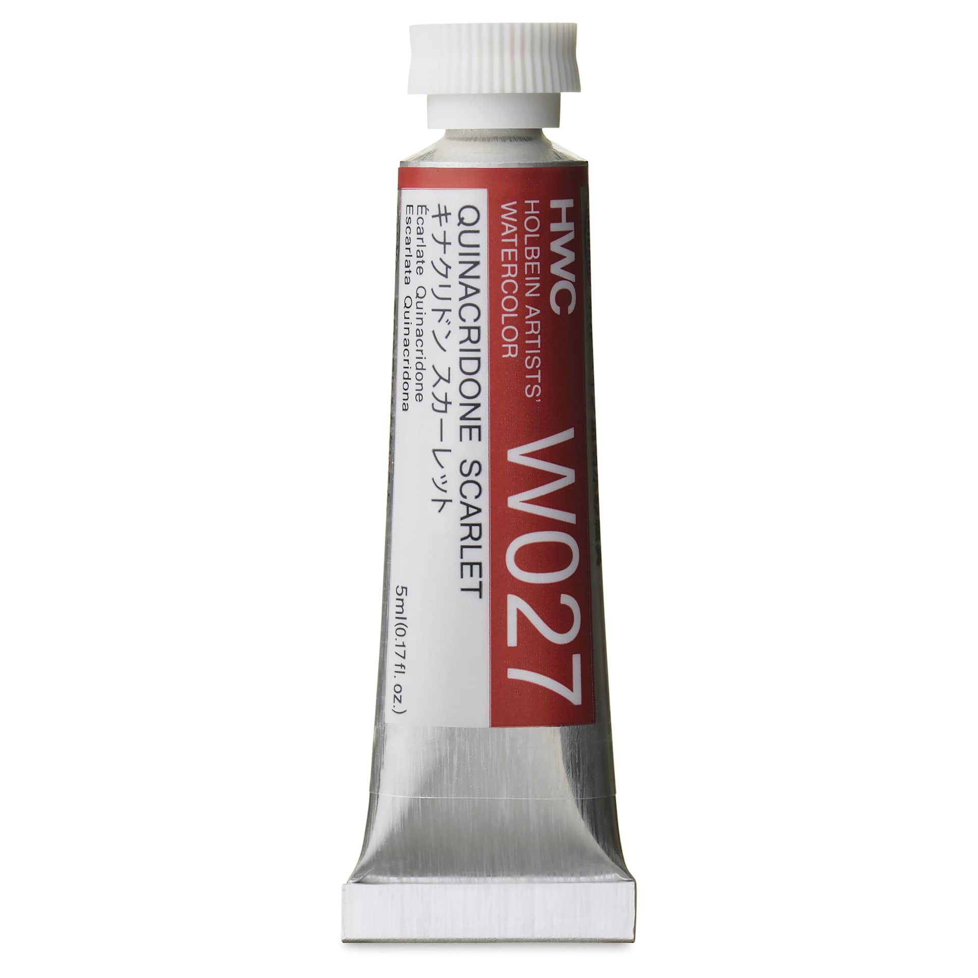 Holbein Artists' Watercolor - Quinacridone Scarlet, 5 ml Tube