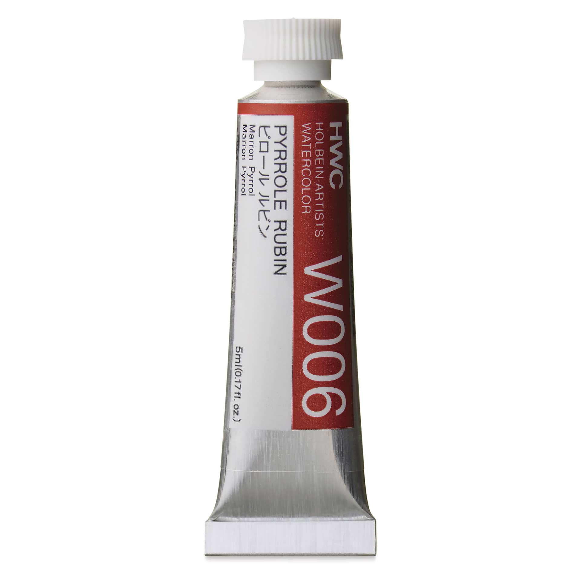 Holbein Artists' Watercolor - Pyrrole Rubin, 5 ml Tube