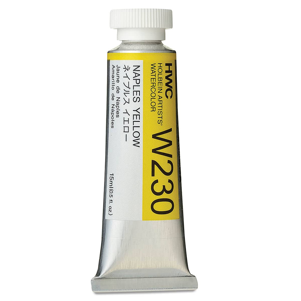 Holbein Artists' Watercolor - Naples Yellow, 15 ml tube