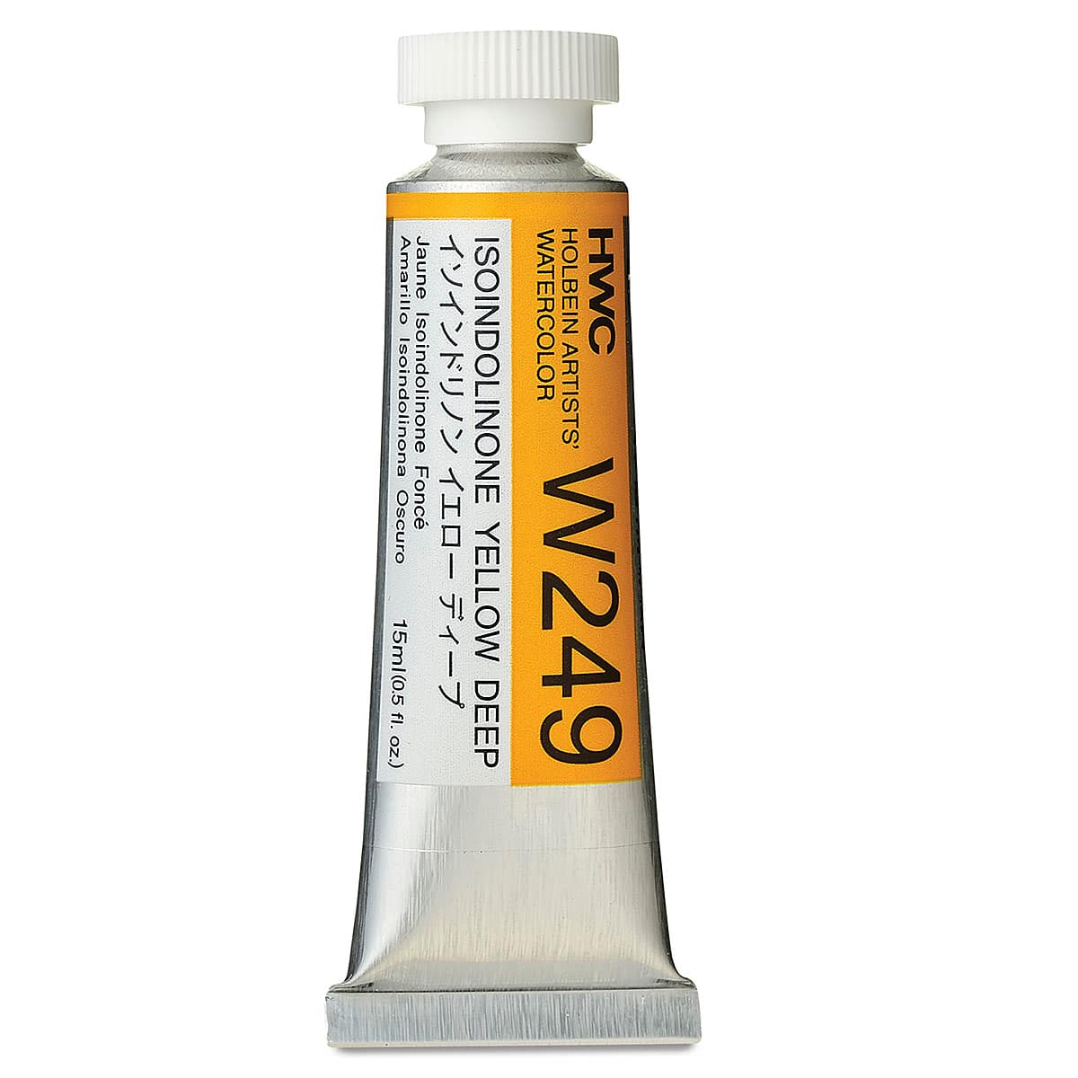 Holbein Artists' Watercolor - Isoindolinone Yellow Deep, 15 ml tube