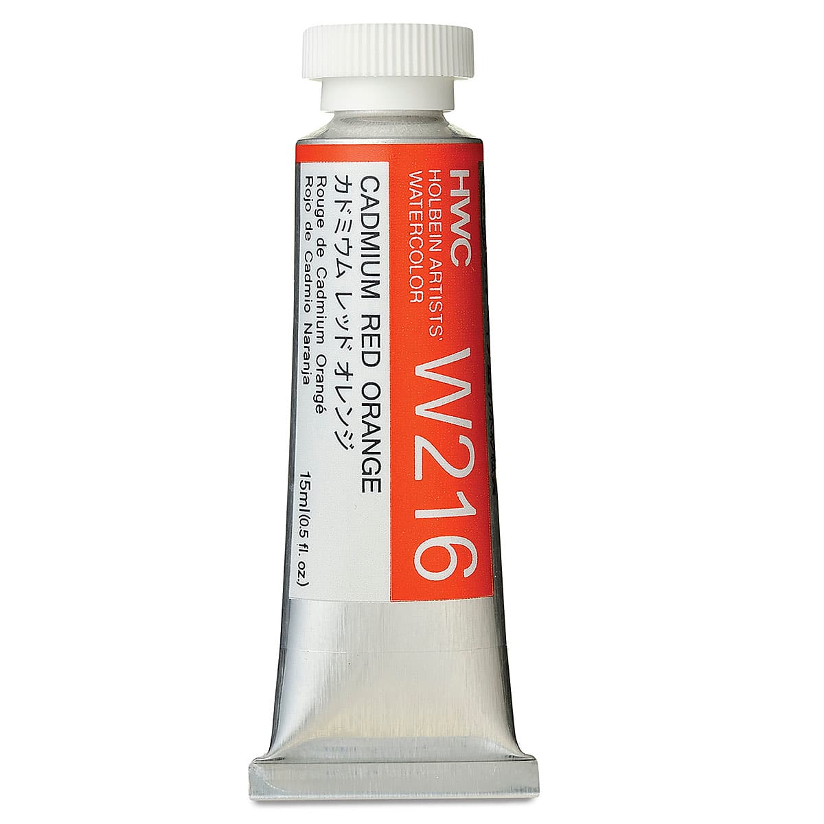 Holbein Artists' Watercolor - Cadmium Red Orange, 15 ml tube
