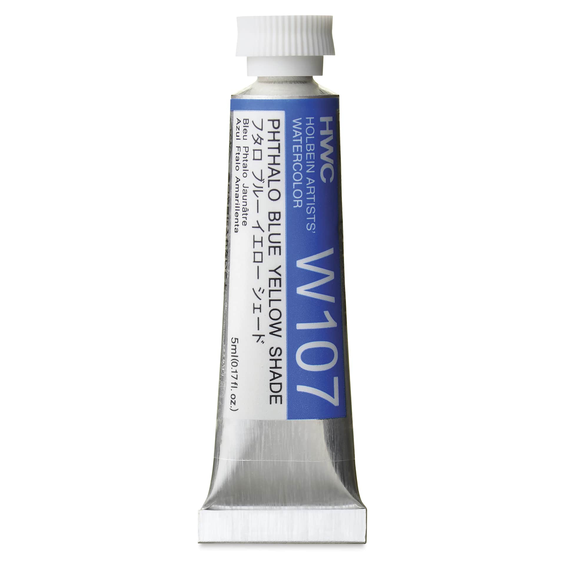 Holbein Artists' Watercolor - Phthalo Blue Yellow Shade, 5 ml Tube