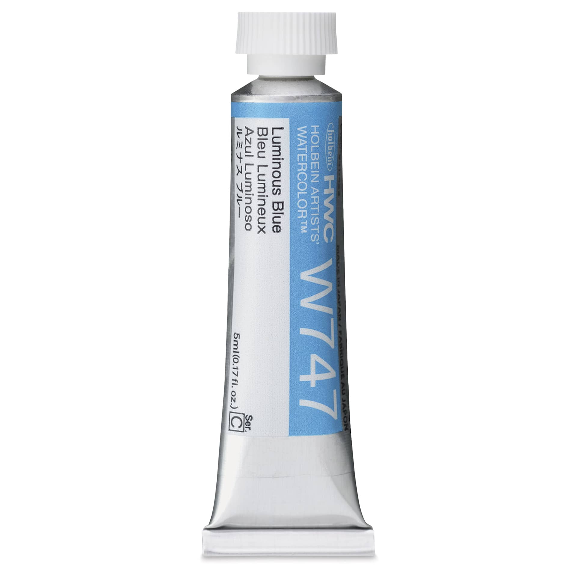 Holbein Artists' Watercolor - Luminous Blue, 5 ml Tube