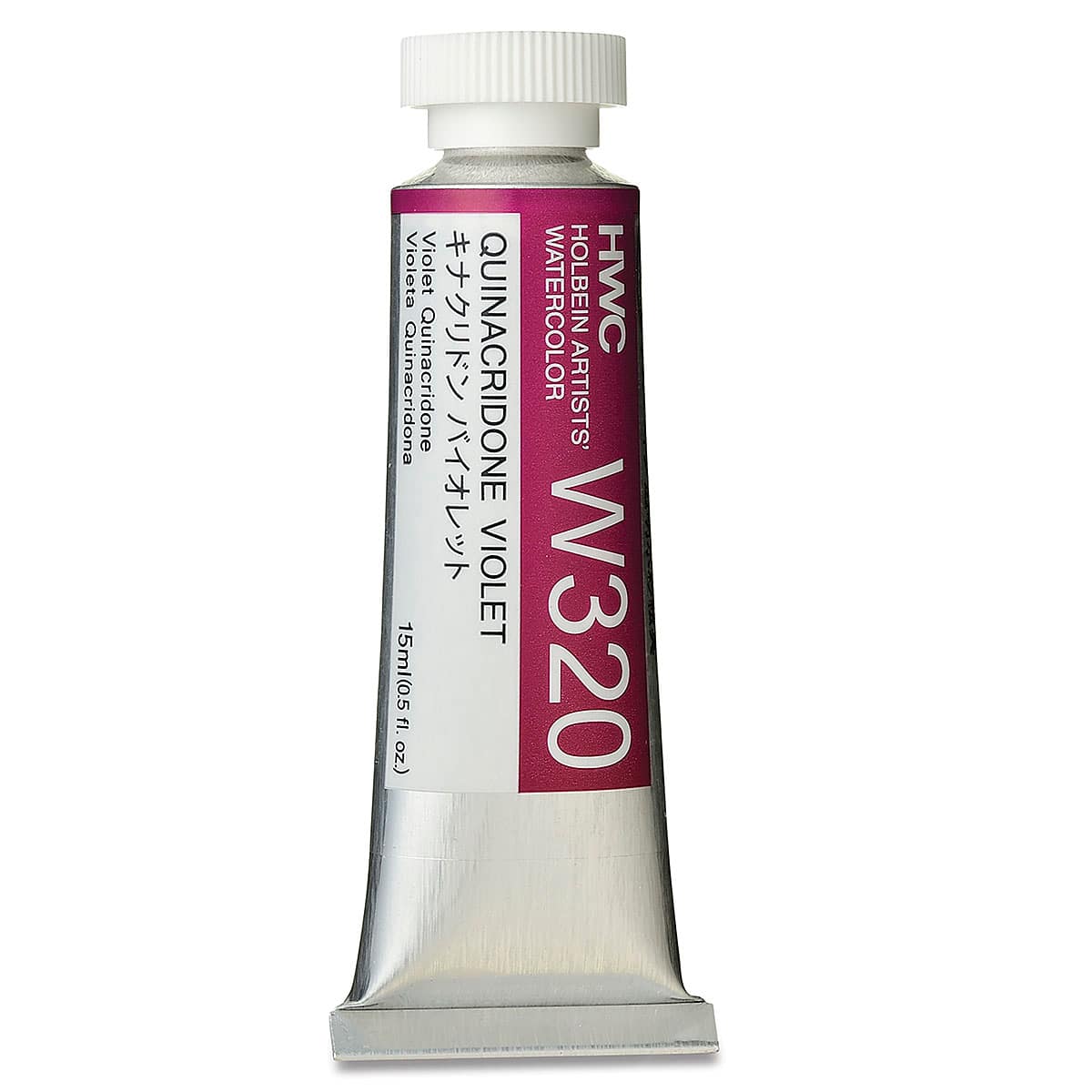Holbein Artists' Watercolor - Quinacridone Violet, 15 ml tube Holbein Artists' Watercolor - Quinacridone Violet, 15 ml tube