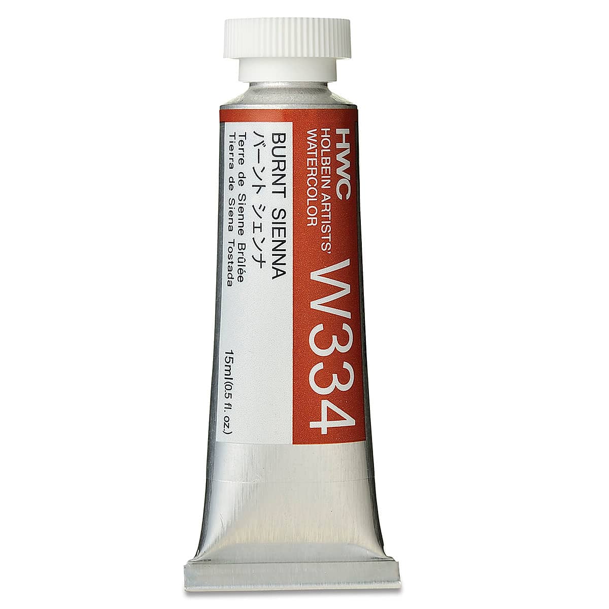 Holbein Artists' Watercolor - Burnt Sienna, 15 ml tube