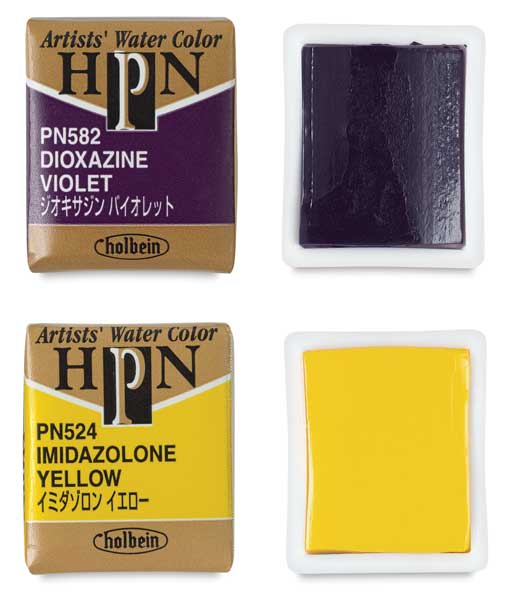 Holbein Artists' Watercolor Half Pans