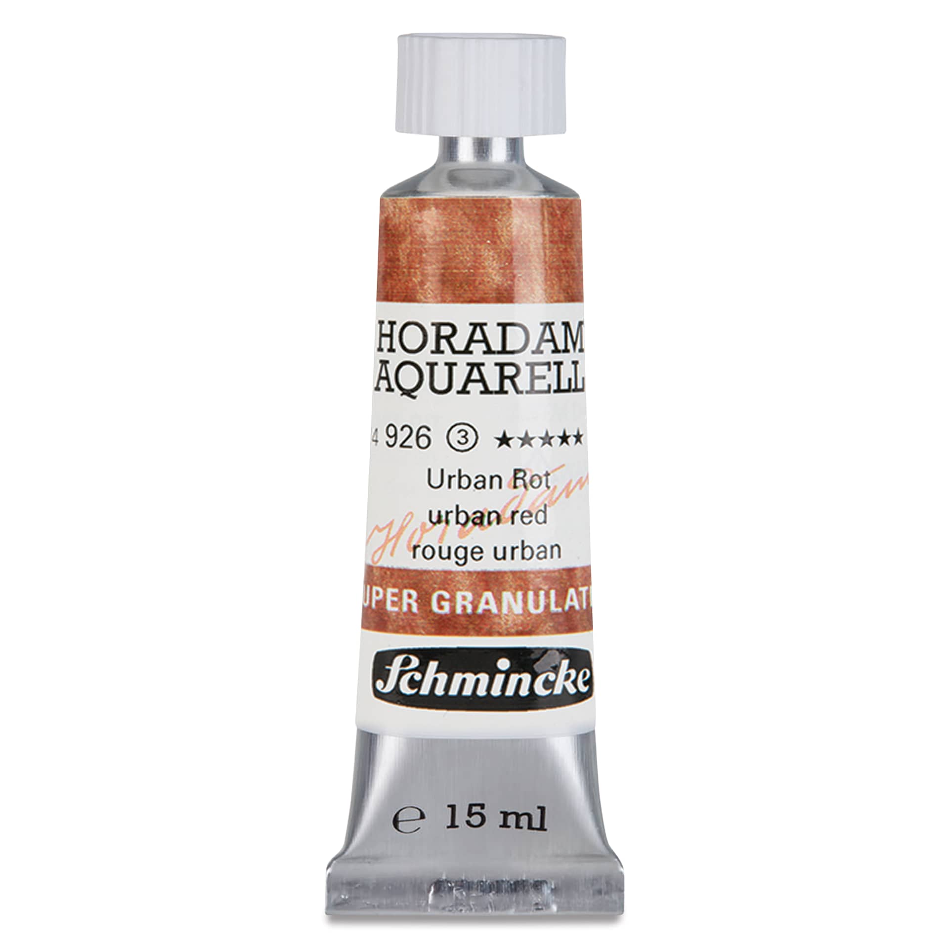 Schmincke Horadam Aquarell Artist Watercolor - Urban Red, Supergranulation, 15 ml tube