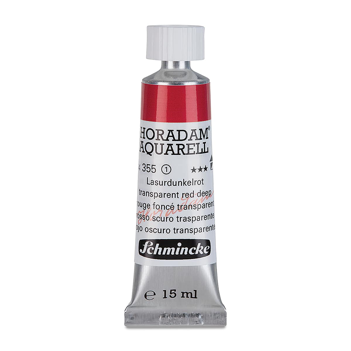 Schmincke Horadam Aquarell Watercolor - Transparent Red Deep, 15 ml tube