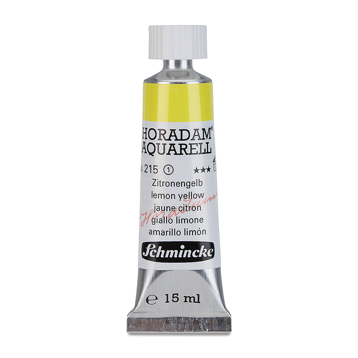 Schmincke Horadam Aquarell Watercolor - Lemon Yellow, 15 ml tube