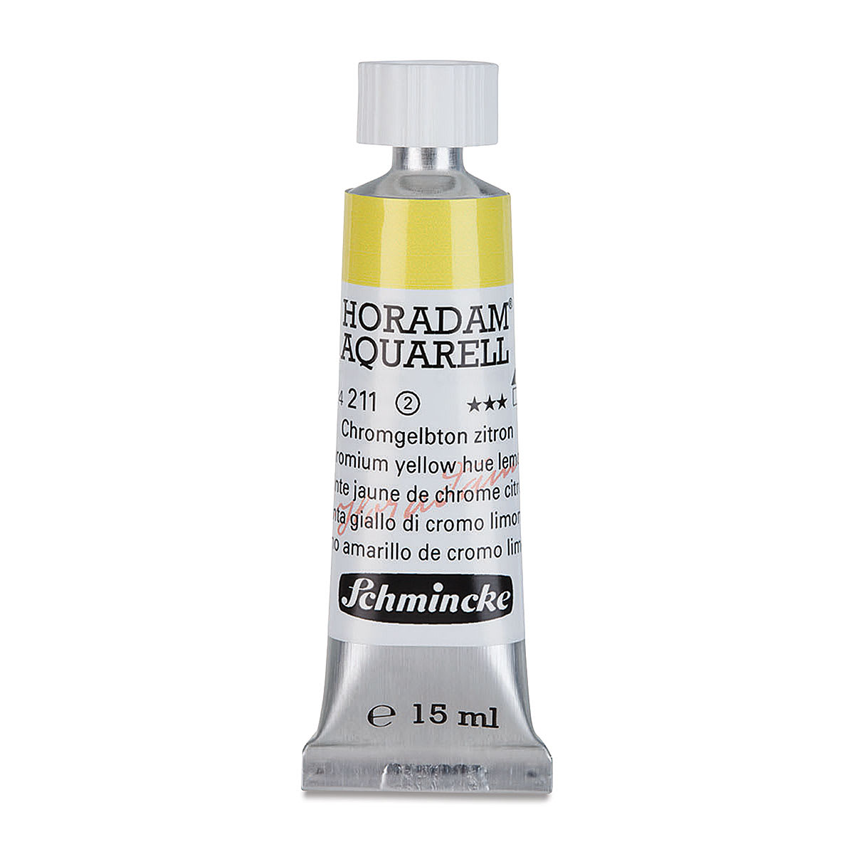 Schmincke Horadam Aquarell Watercolor - Chromium Yellow Hue Lemon, 15 ml tube