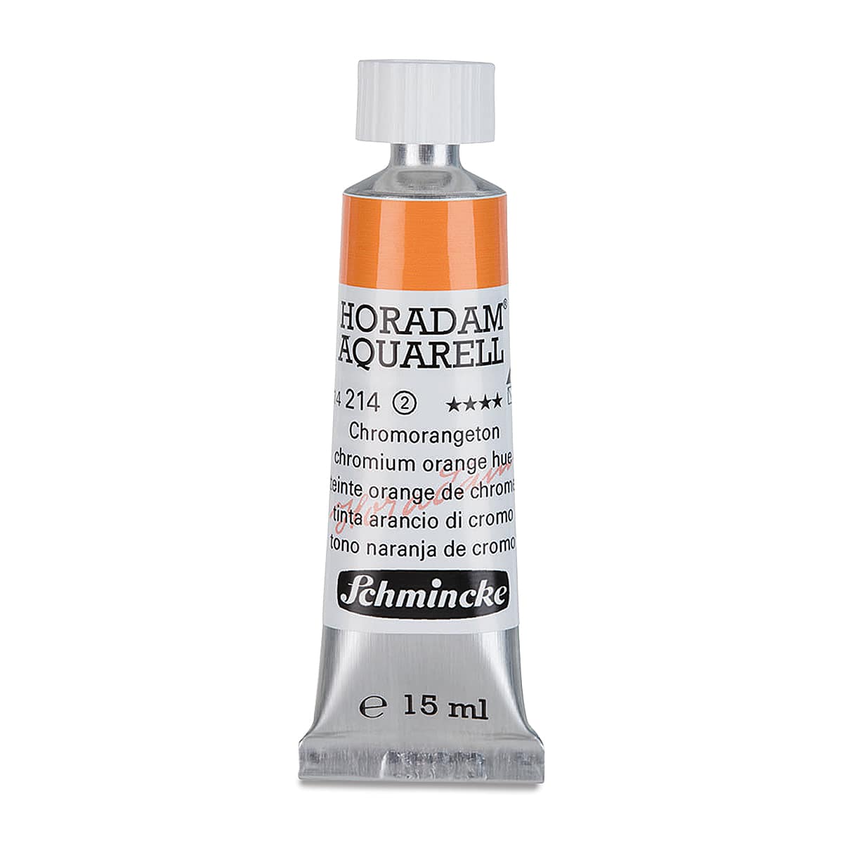 Schmincke Horadam Aquarell Watercolor - Chromium Orange Hue, 15 ml tube