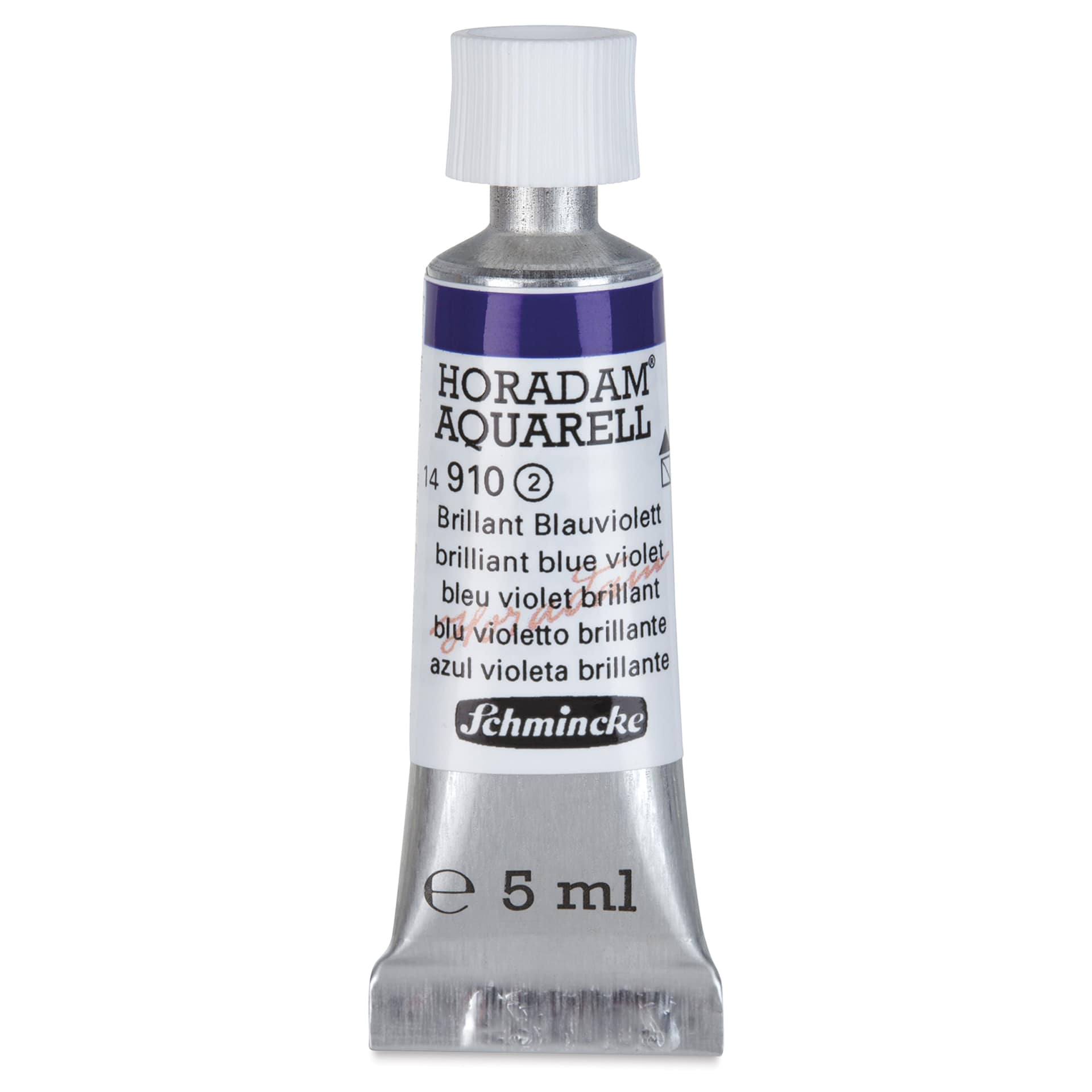 Schmincke Horadam Aquarell Artist Watercolor - Brilliant Blue Violet, 5 ml tube