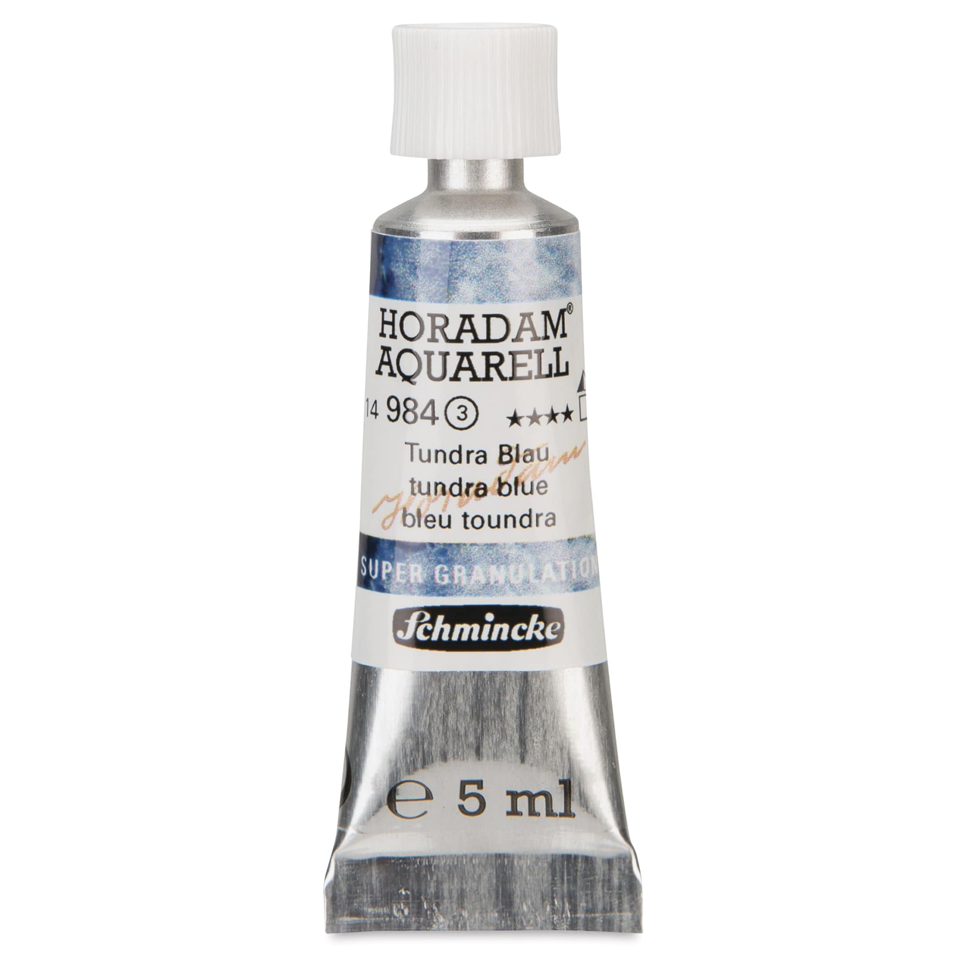 Schmincke Horadam Aquarell Artist Watercolor - Tundra Blue, Supergranulation, 5 ml tube
