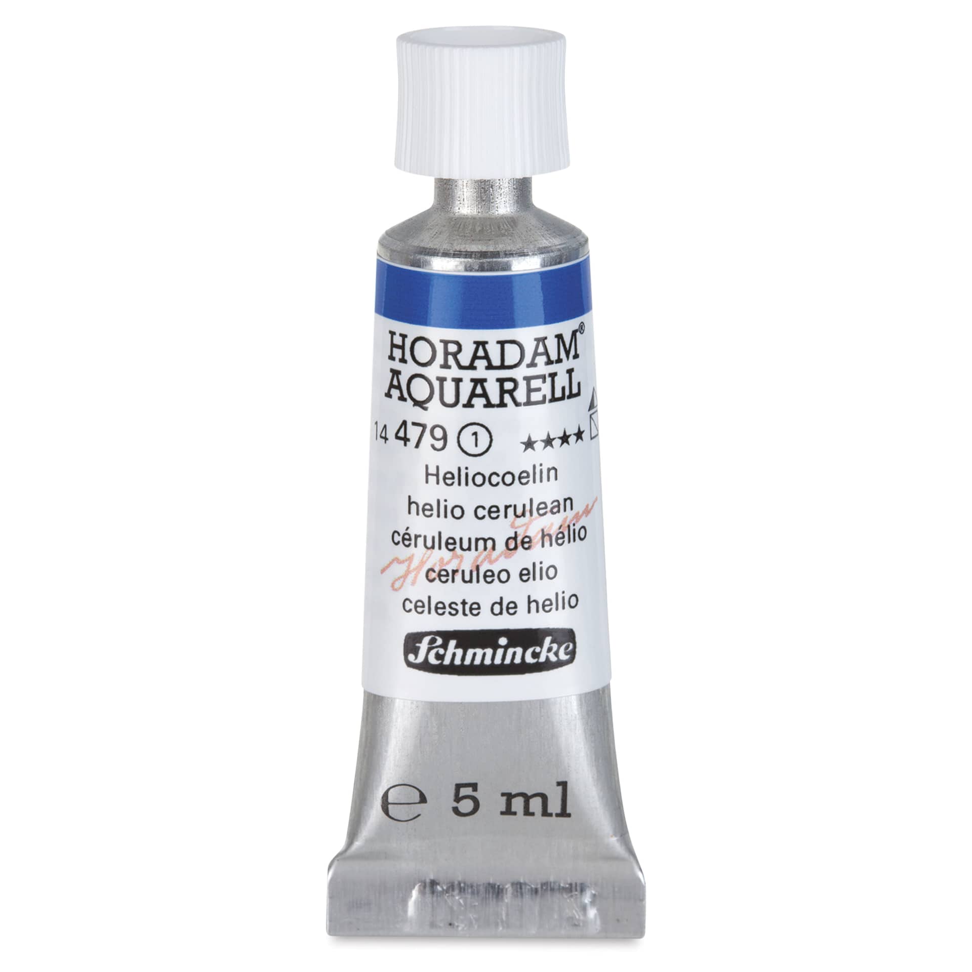 Schmincke Horadam Aquarell Artist Watercolor - Helio Cerulean, 5 ml tube