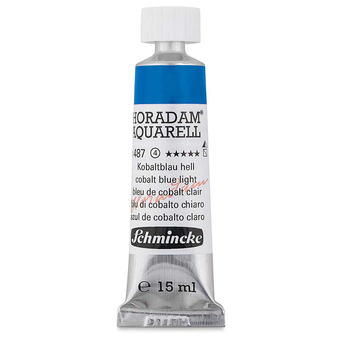 Schmincke Horadam Aquarell Artist Watercolor - Cobalt Blue Light, 15 ml tube