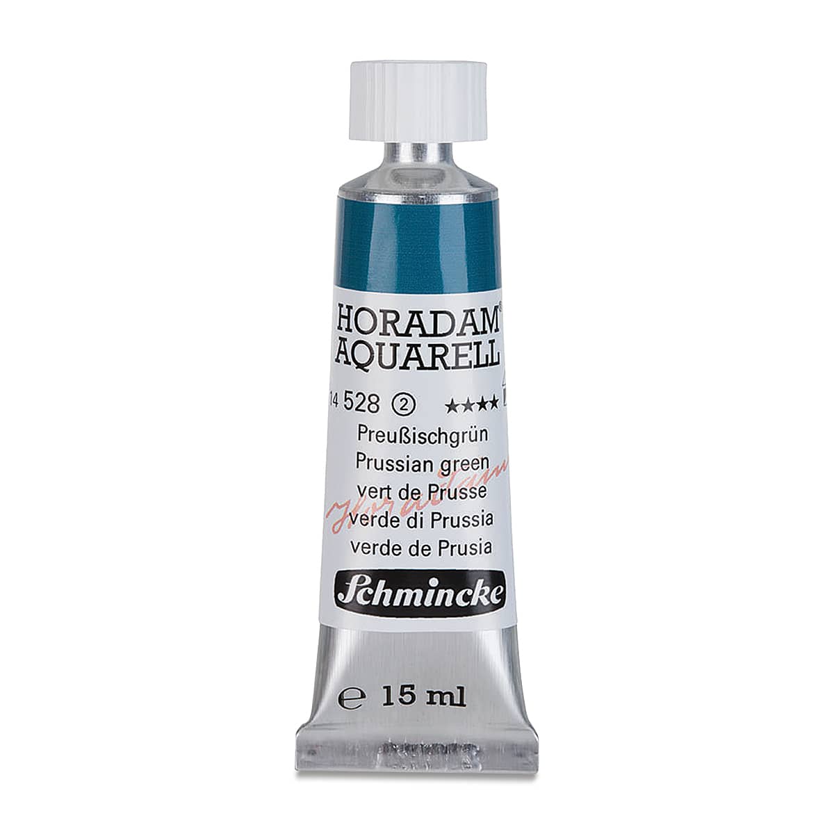 Schmincke Horadam Aquarell Artist Watercolor - Prussian Green, 15 ml tube