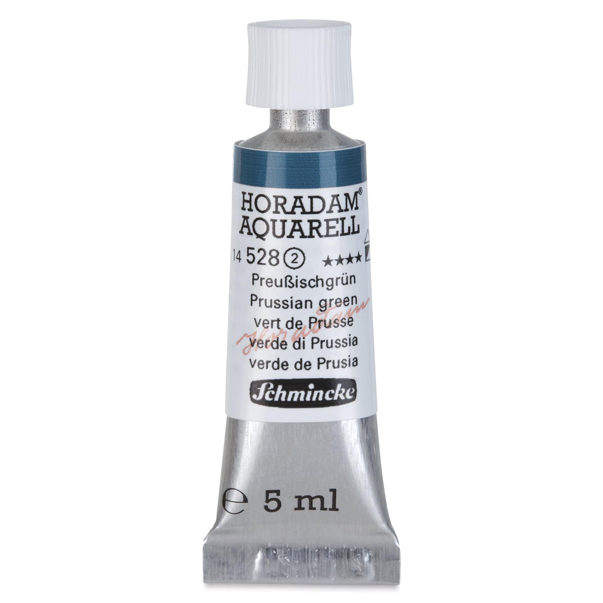 Schmincke Horadam Aquarell Artist Watercolor - Prussian Green, 5 ml tube