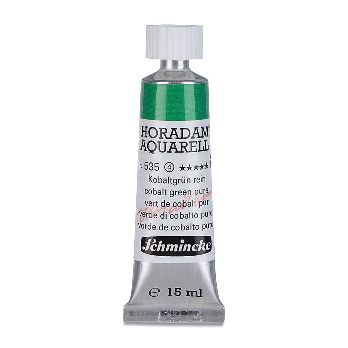 Schmincke Horadam Aquarell Artist Watercolor - Cobalt Green Pure, 15 ml tube