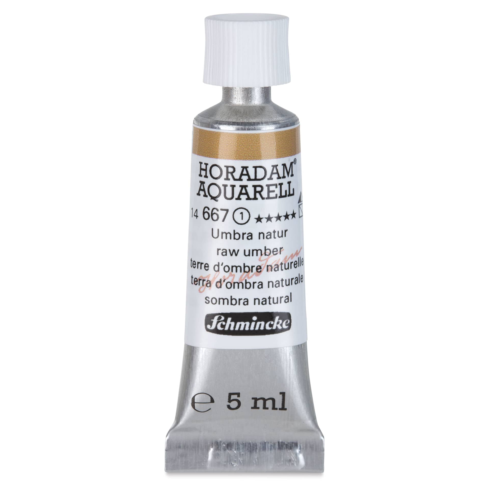 Schmincke Horadam Aquarell Artist Watercolor - Raw Umber, 5 ml tube