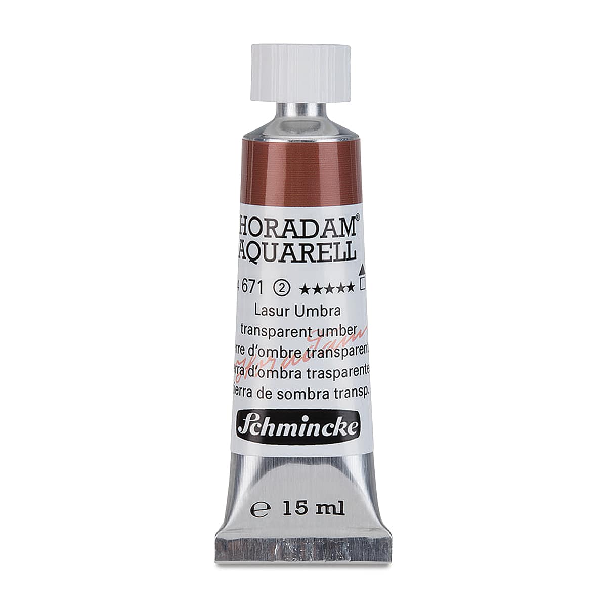 Schmincke Horadam Aquarell Watercolor - Transparent Umber, 15 ml tube
