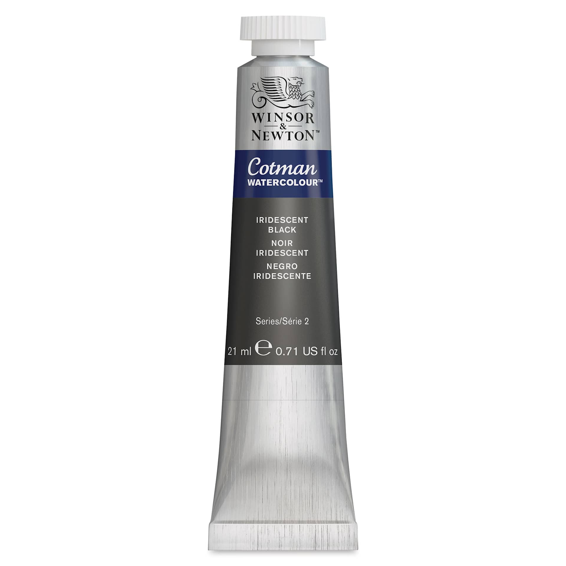Winsor & Newton Cotman Watercolors - Iridescent Black, 21 ml, Tube
