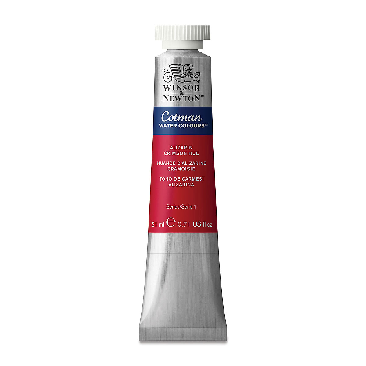 Winsor & Newton Cotman Watercolor - Alizarin Crimson Hue, 21 ml tube