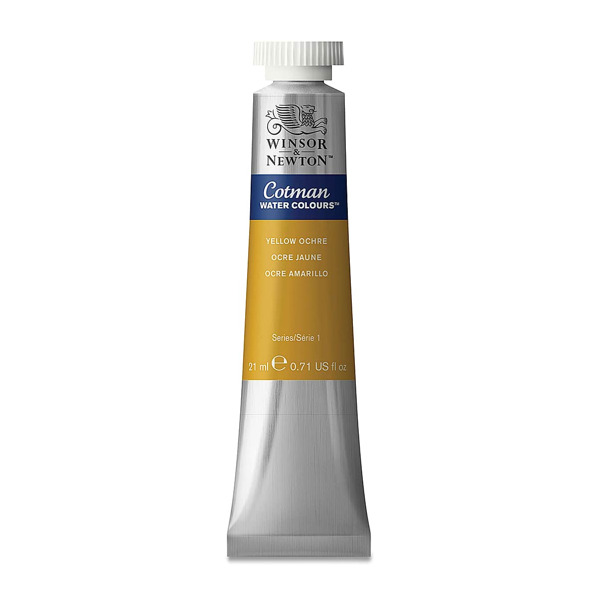 Winsor & Newton Cotman Watercolor - Yellow Ochre, 21 ml, Tube