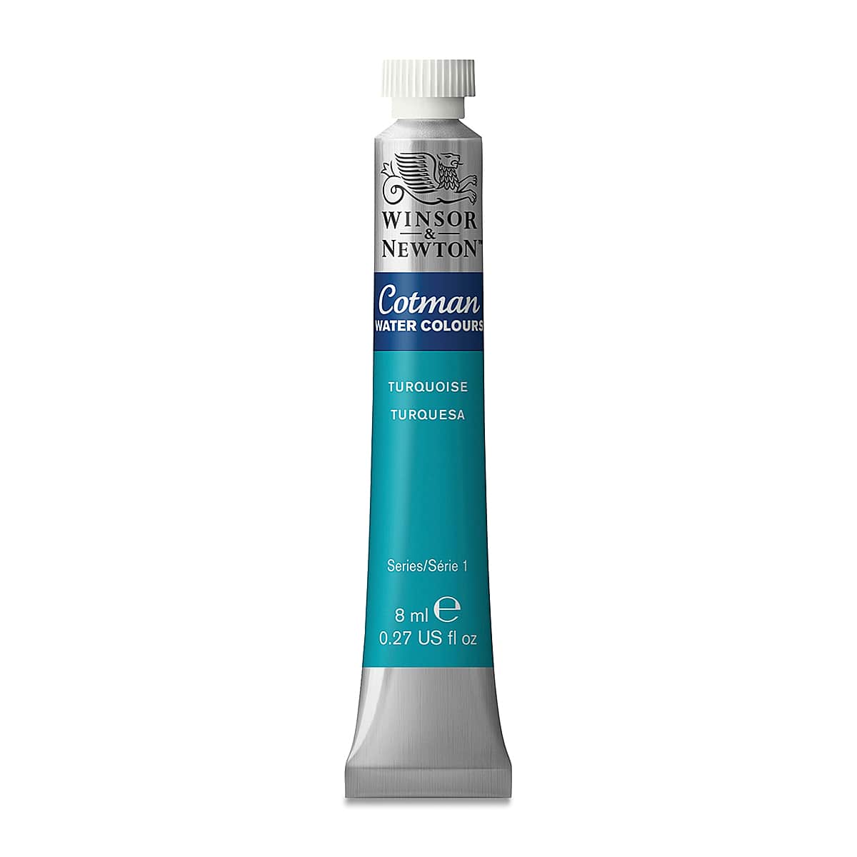 Winsor & Newton Cotman Watercolor - Turquoise, 8 ml tube