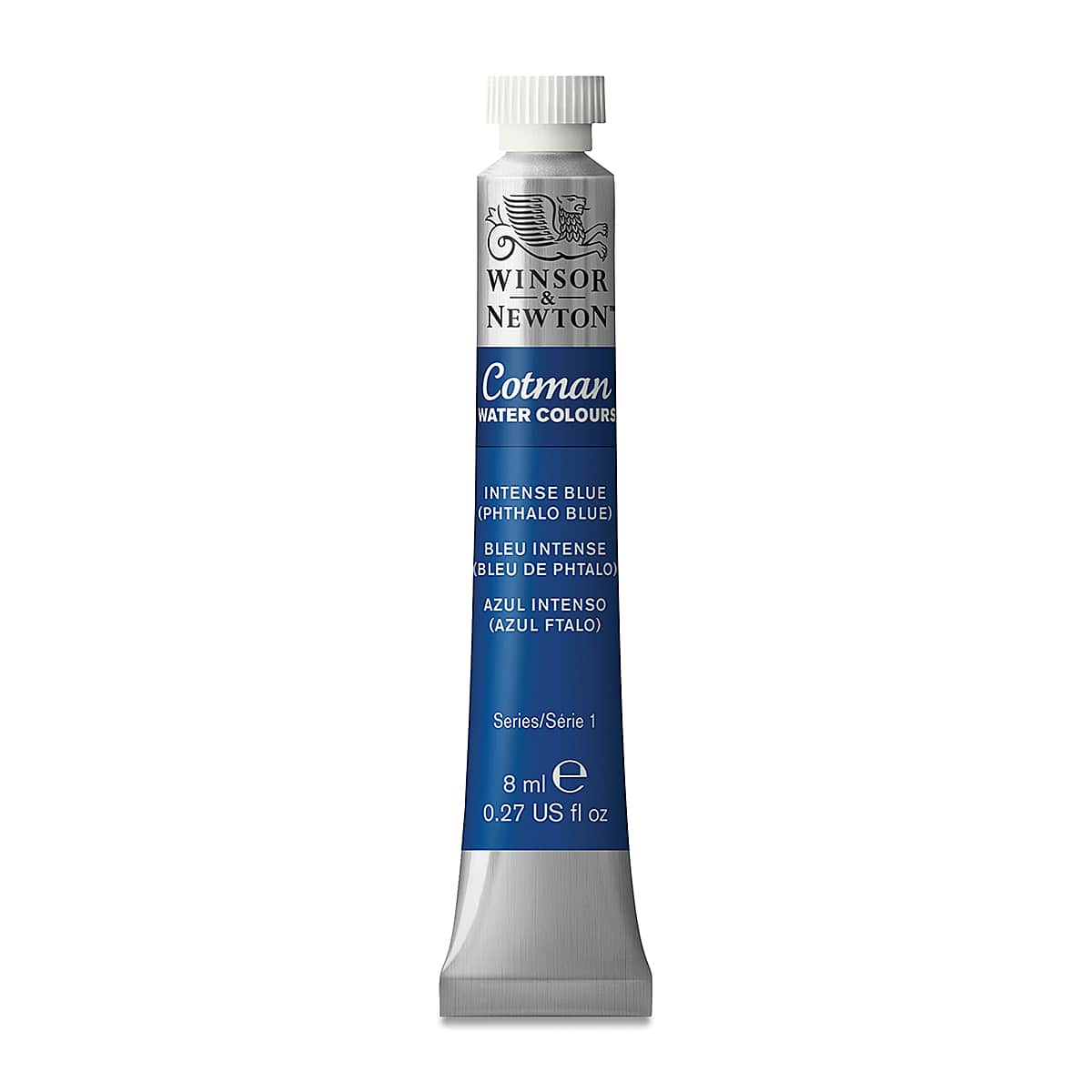 Winsor & Newton Cotman Watercolor - Intense Blue, 8 ml tube