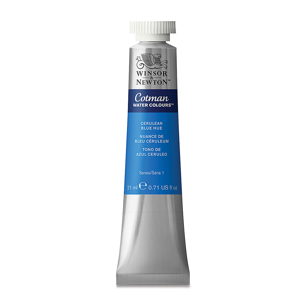 Winsor & Newton Cotman Watercolor - Cerulean Blue Hue, 21 ml tube