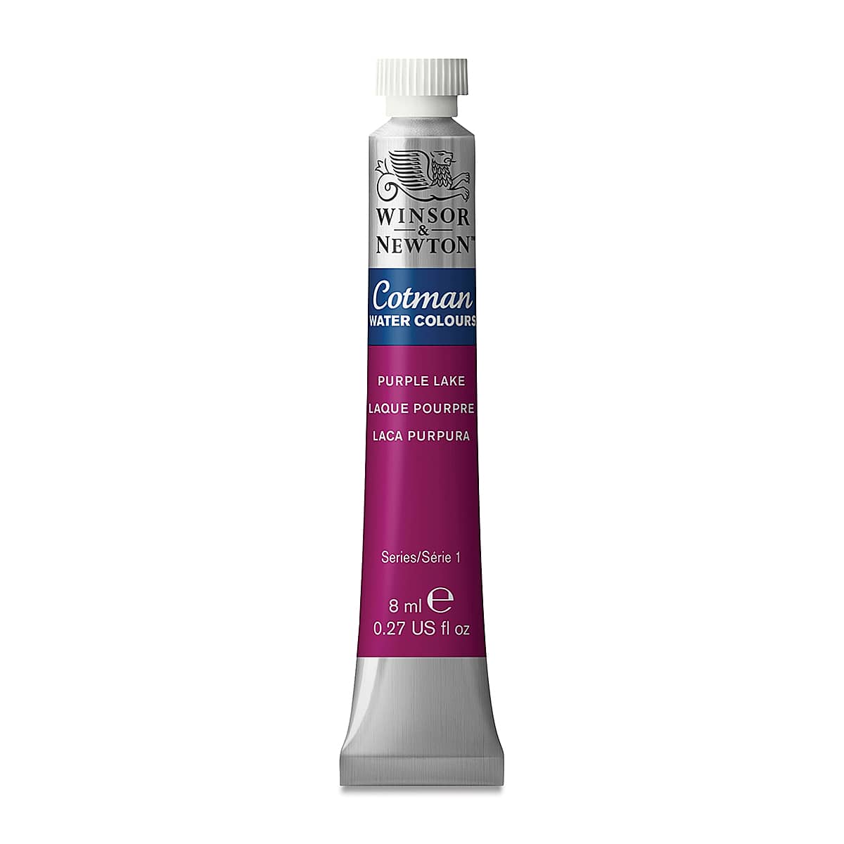Winsor & Newton Cotman Watercolor - Purple Lake, 8 ml tube