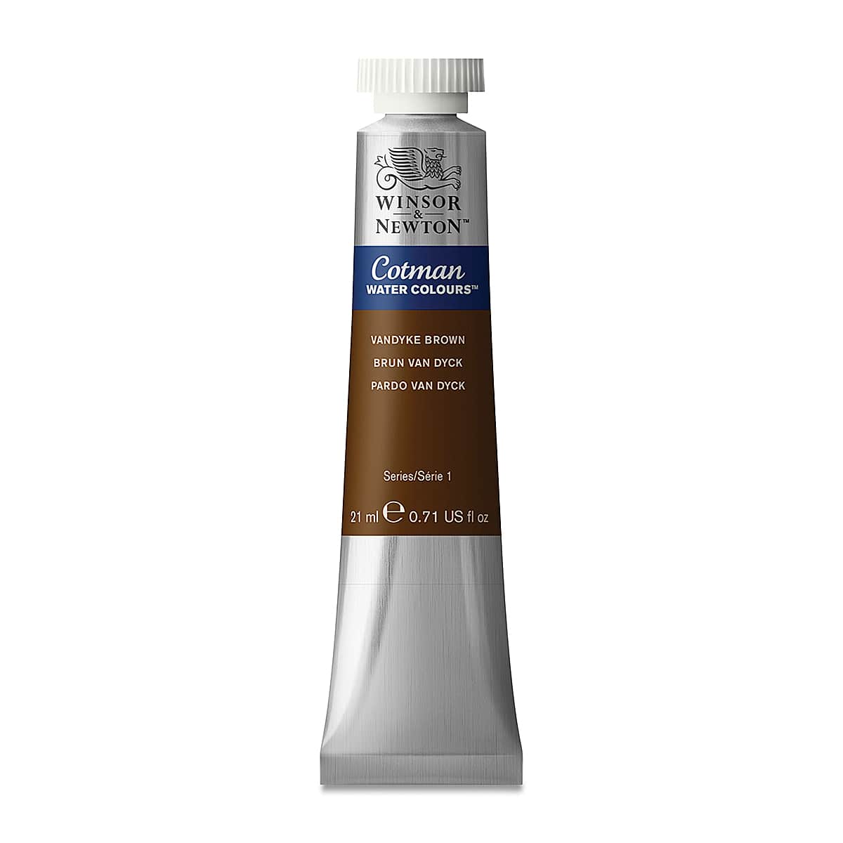 Winsor & Newton Cotman Watercolor - Vandyke Brown, 21 ml tube