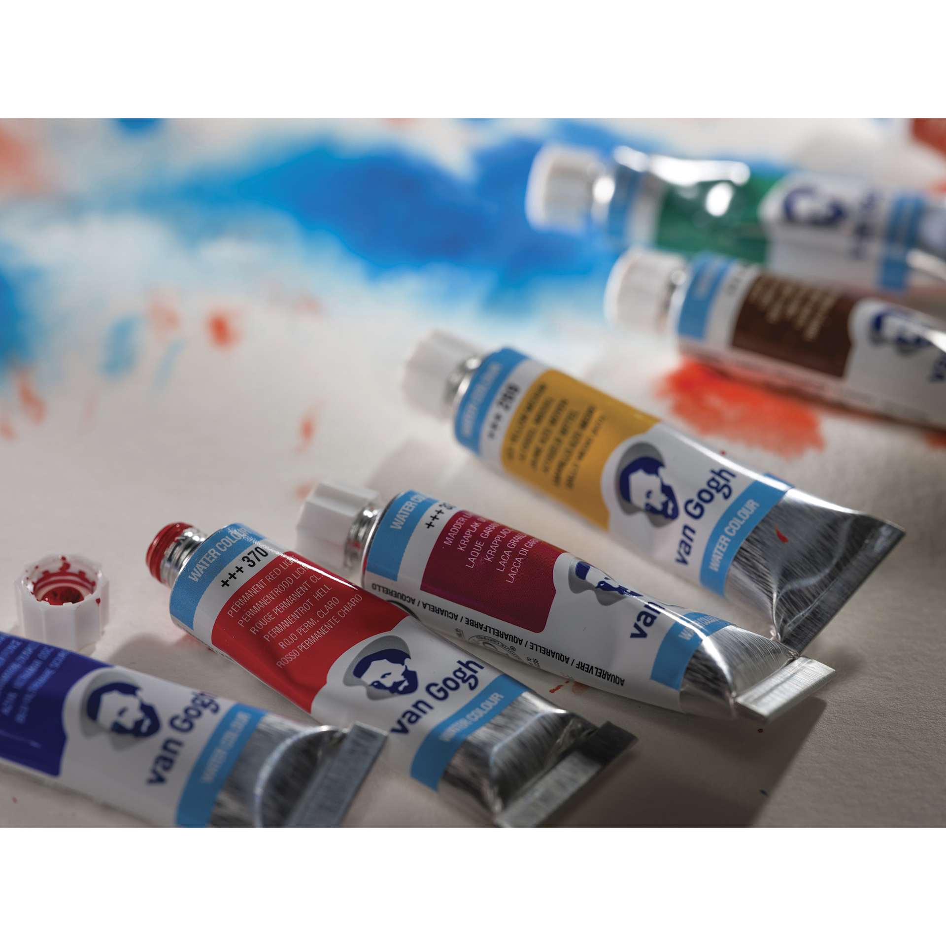 Van Gogh Watercolors Set - Set of 20, Assorted Colors, 10 ml tubes