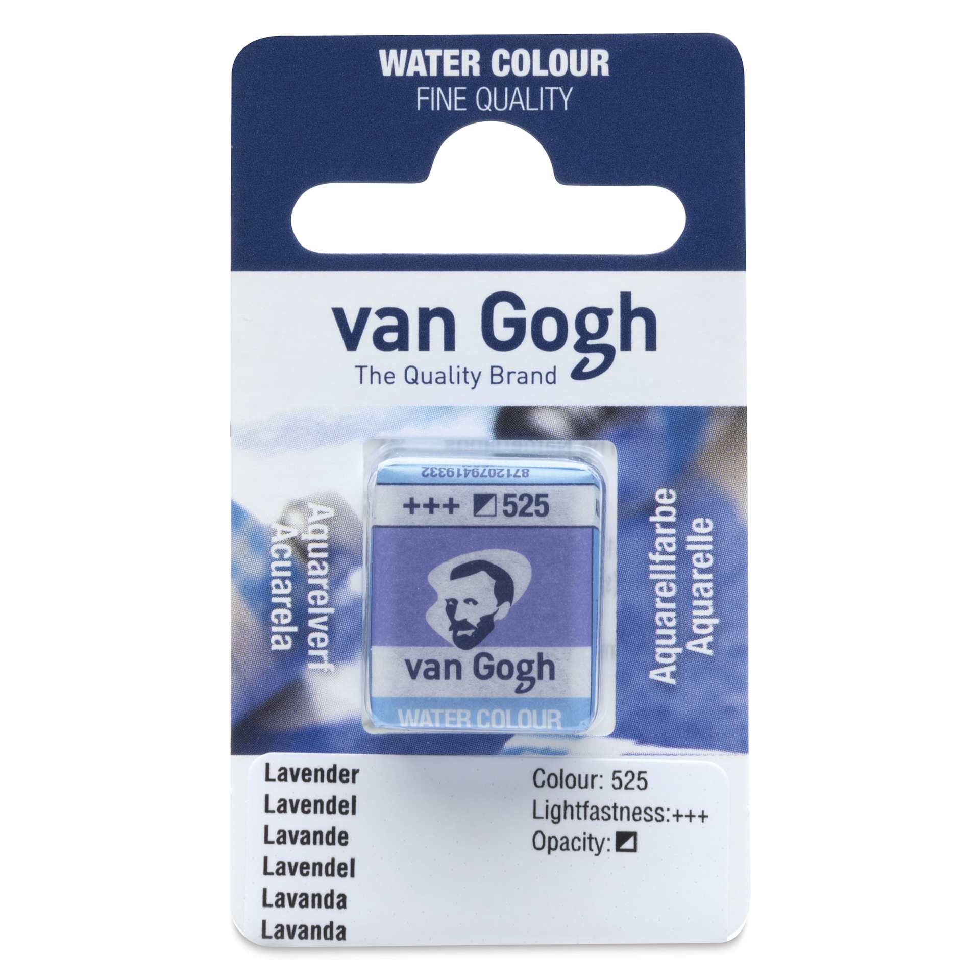 Van Gogh Watercolor Half Pan - Lavender
