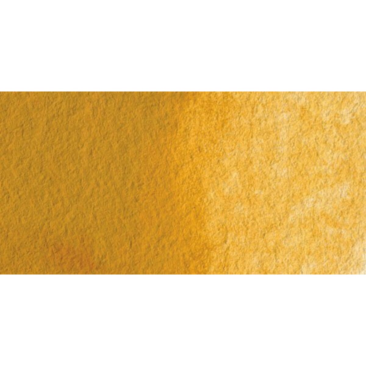 Winsor & Newton Cotman Watercolor Half Pan - Yellow Ochre swatch Winsor & Newton Cotman Watercolor Half Pan - Yellow Ochre swatch