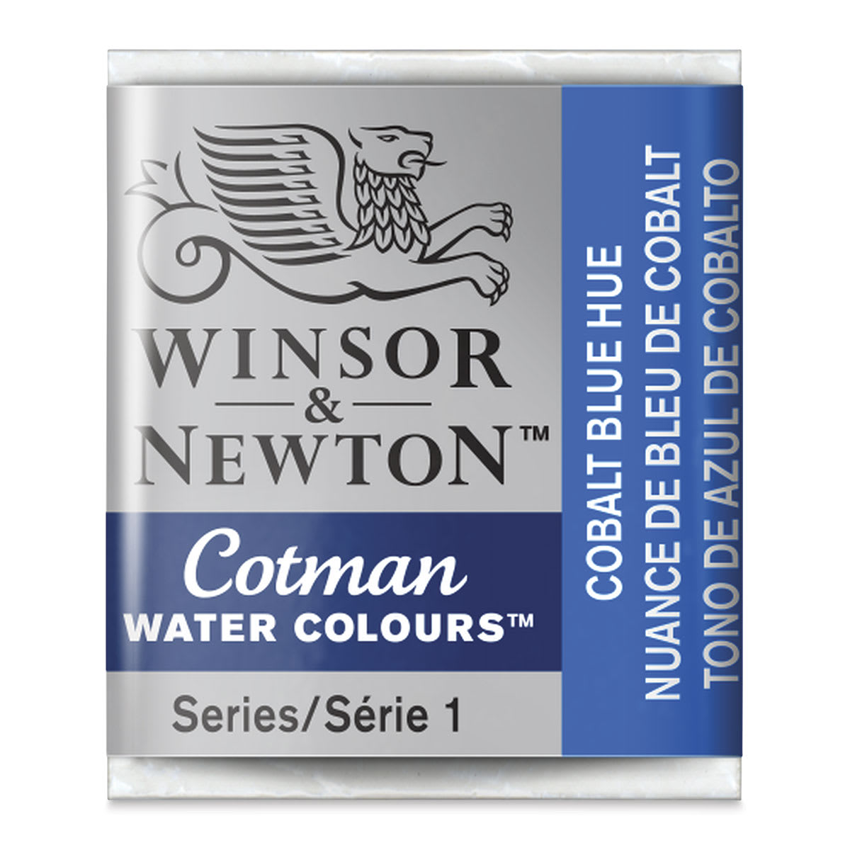 Winsor & Newton Cotman Watercolor Half Pan - Cobalt Blue Hue