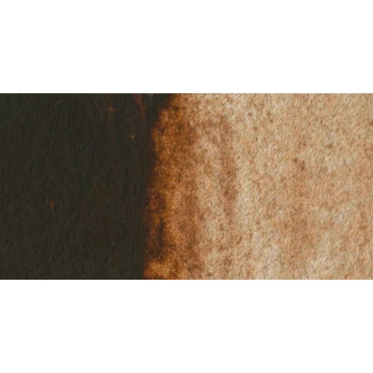 Winsor & Newton Cotman Watercolor Half Pan - Burnt Umber swatch Winsor & Newton Cotman Watercolor Half Pan - Burnt Umber swatch