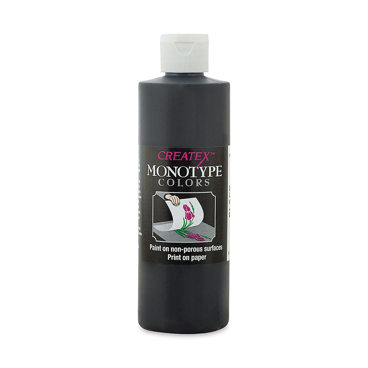 Createx Monotype Colors - Black, 8 oz bottle
