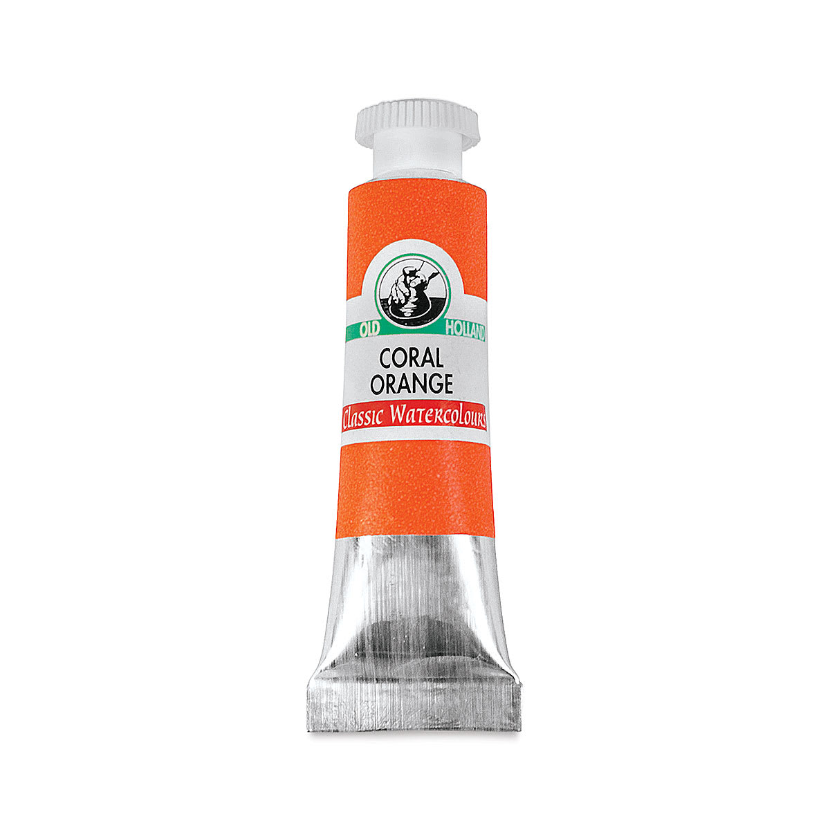 Old Holland Classic Artist Watercolor - Coral Orange, 6 ml tube
