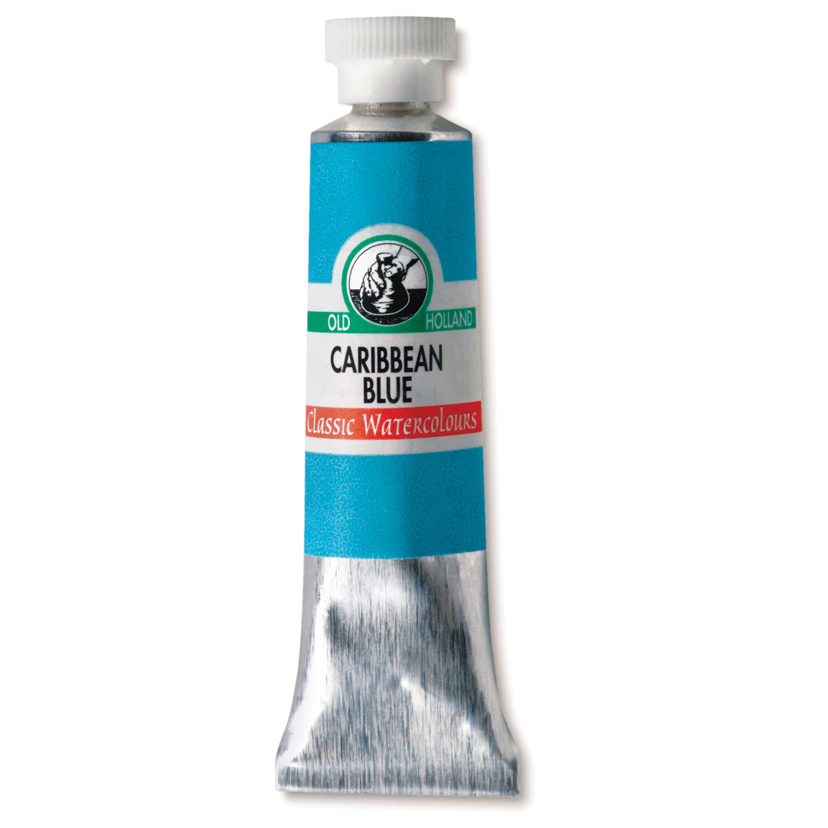 Old Holland Classic Artist Watercolor - Caribbean Blue, 6 ml tube