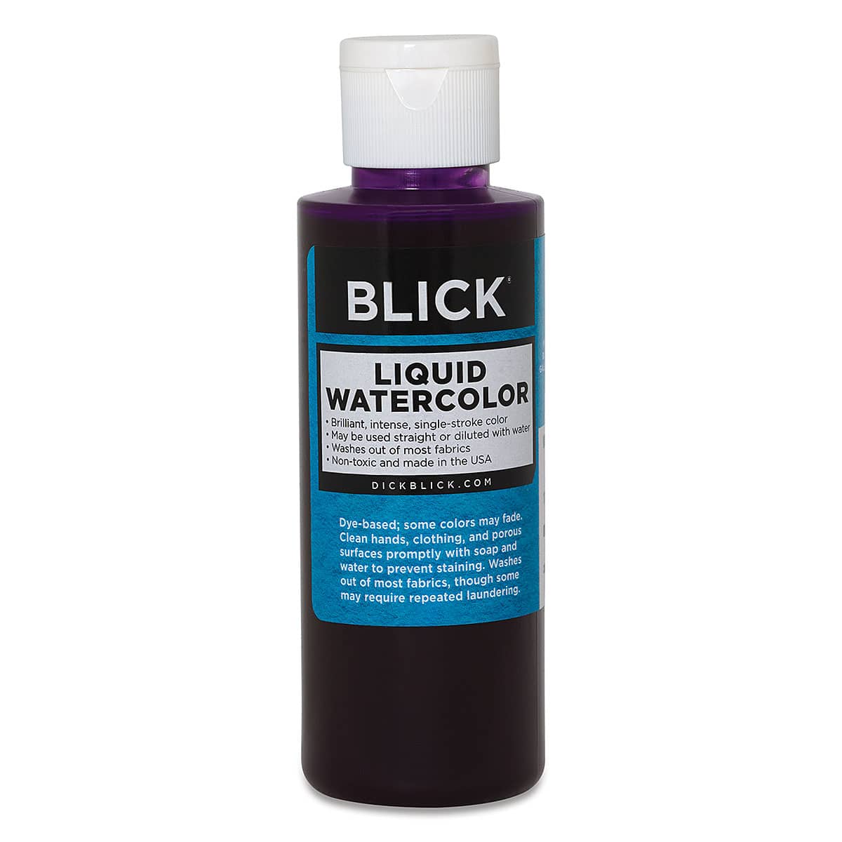 Blick Liquid Watercolor - Violet, 4 oz bottle
